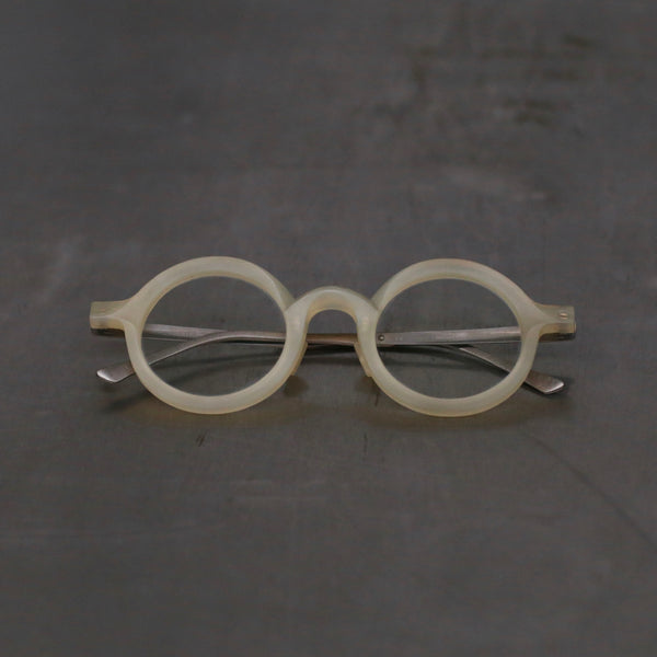 Rigards X ZIGGY CHEN Joint Natural Horn Wire Cut Handmade Glasses RG0161ZC Series RG-RG0161ZC-HPTM Amber Transparent